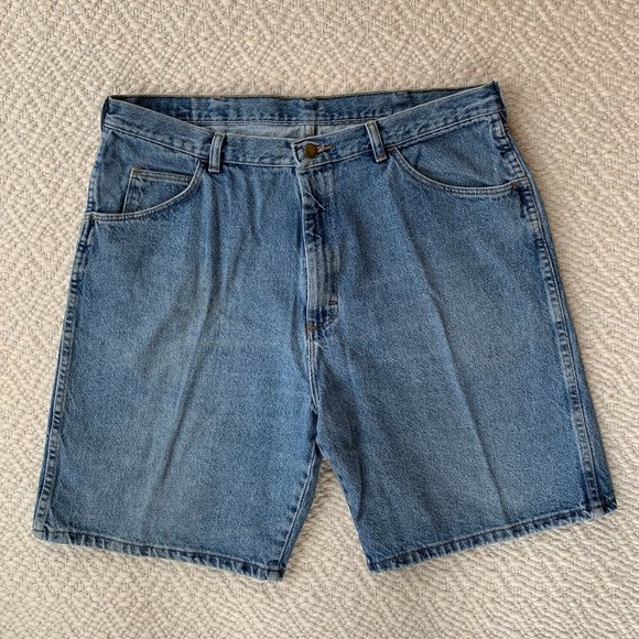 Wrangler Jean Shorts - Mens 38 - Picture 1 of 5